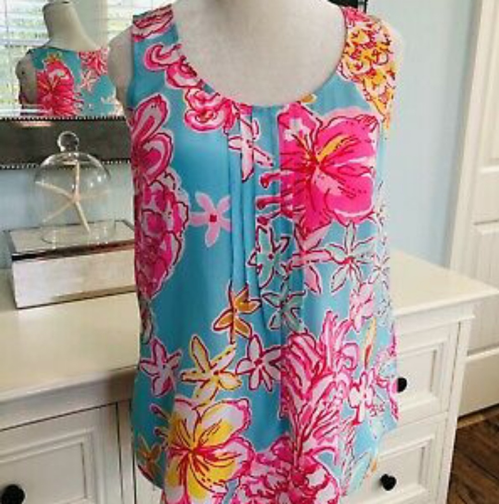 Lilly Pulitzer NWT silk blouse